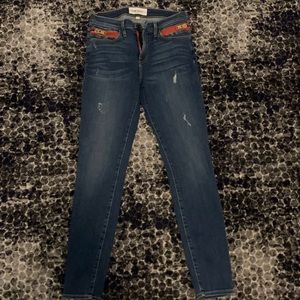 Dark wash jeans